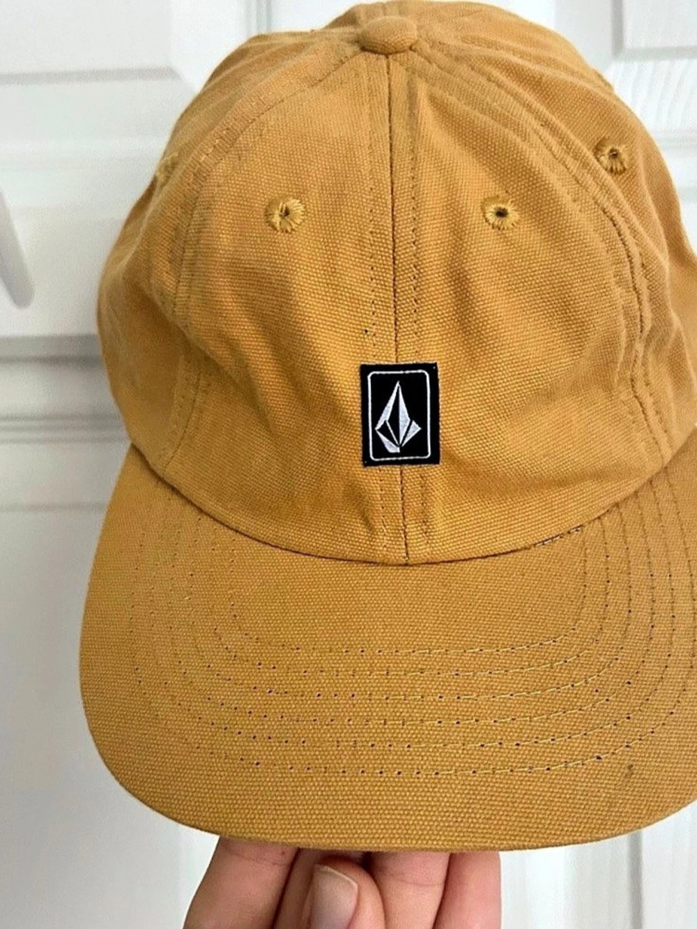 Volcom Mustard Adjustable Baseball Cap